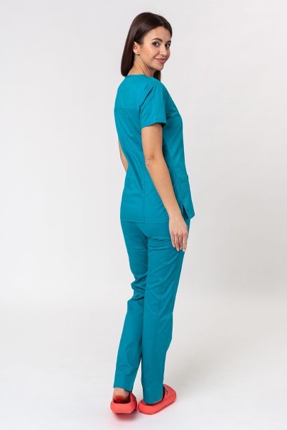 Lékařské dámské kalhoty Cherokee Core Stretch Mid Rise mořsky modré-6