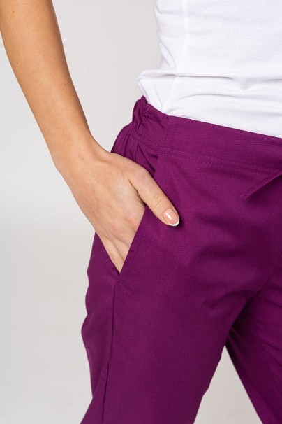 Univerzální lékařské kalhoty Sunrise Uniforms Basic Regular jasně lilkové-4