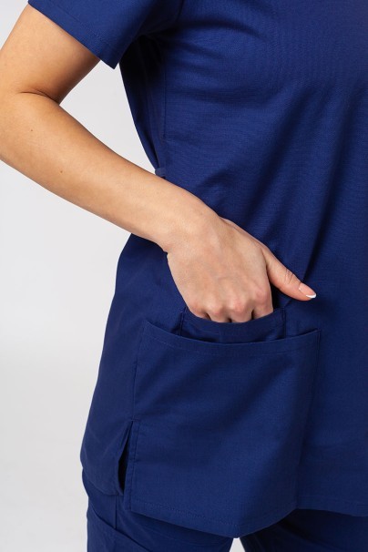 Lékařská dámská souprava Dickies EDS Signature Wrap (halena Mock, kalhoty Pull-on) námořnická modř-6