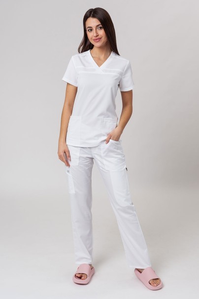 Lékařské dámské kalhoty Dickies Balance Mid Rise bílé-6