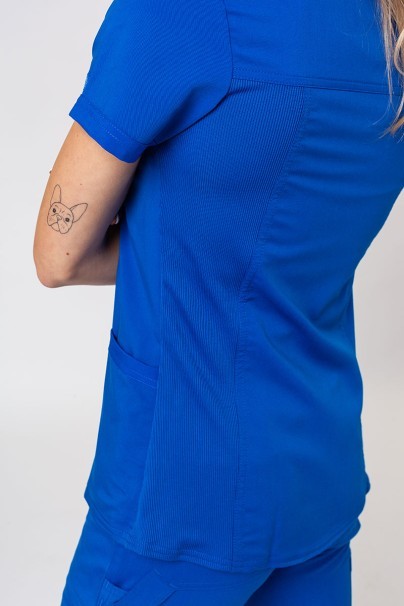 Lékařská dámská souprava Dickies Balance (bluza V-neck, spodnie Mid Rise) královksy modrá-7