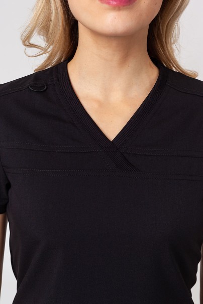 Lékařská dámská souprava Dickies Balance (bluza V-neck, spodnie Mid Rise) černá-5