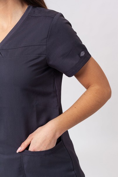 Lékařská dámská souprava Dickies Balance (bluza V-neck, spodnie Mid Rise) šedá-6