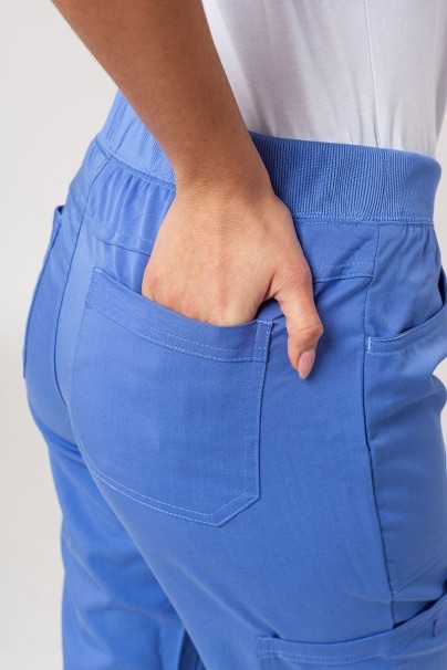 Lékařská dámská souprava Dickies Balance (bluza V-neck, spodnie Mid Rise) klasicky modrá-15