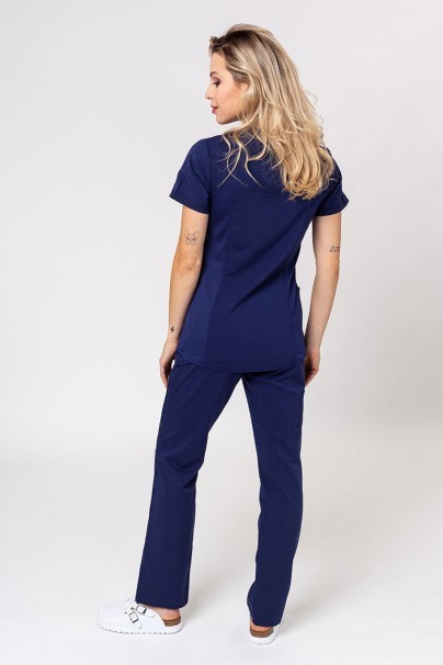Lékařská dámská souprava Dickies Balance (bluza V-neck, spodnie Mid Rise) námořnická modř-1