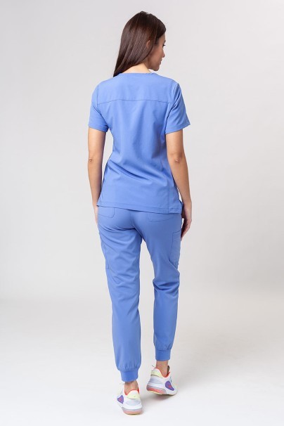 Lékařská dámská souprava Maevn Momentum (halena Asymetric, kalhoty jogger) klasicky modrá-2