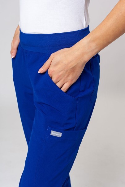 Lékařská dámská souprava Maevn Momentum (halena Asymetric, kalhoty jogger) tmavě modrá-10