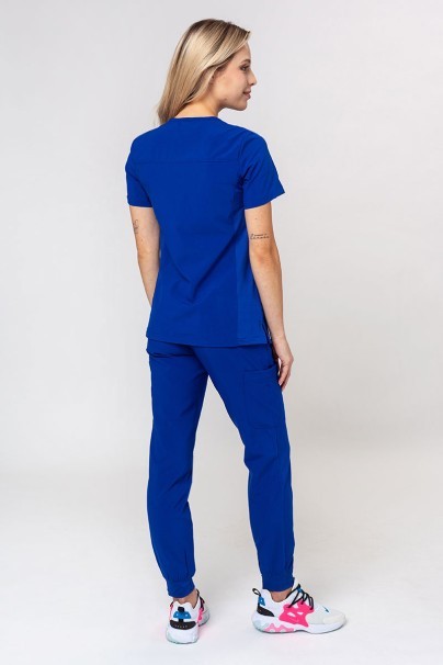 Lékařská dámská souprava Maevn Momentum (halena Asymetric, kalhoty jogger) tmavě modrá-2