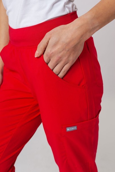 Dámské lékařské kalhoty Maevn Momentum jogger červené-3