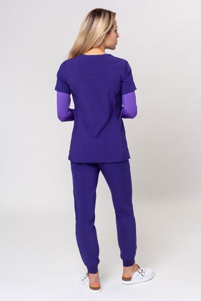 Dámské lékařské kalhoty Maevn Momentum jogger fialové-8