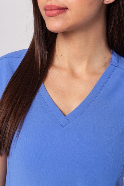 Lékařská dámská souprava Maevn Momentum (halena Double V–neck, kalhoty 6-pocket) klasicky modrá-4