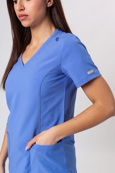 Lékařská dámská souprava Maevn Momentum (halena Double V–neck, kalhoty 6-pocket) klasicky modrá-6