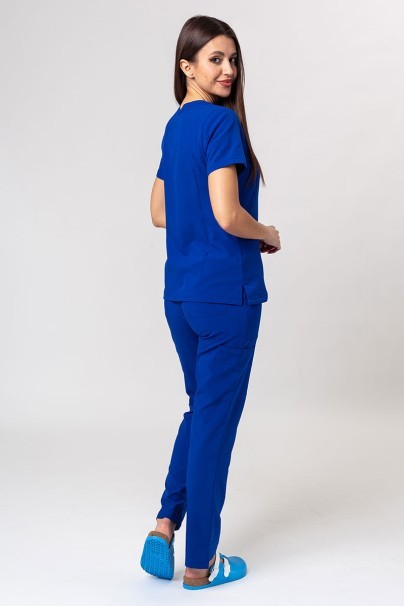 Lékařská dámská souprava Maevn Momentum (halena Double V–neck, kalhoty 6-pocket) tmavě modrá-2