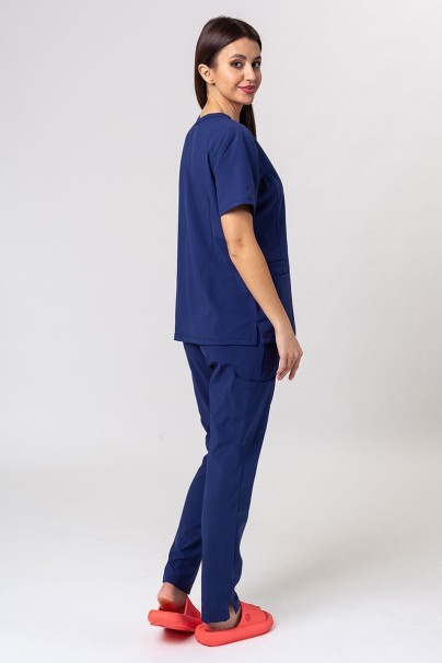 Lékařská dámská souprava Maevn Momentum (halena Double V–neck, kalhoty 6-pocket) námořnická modř-2