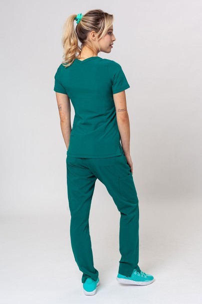 Lékařská dámská souprava Maevn Momentum (halena Double V–neck, kalhoty 6-pocket) zelená-2