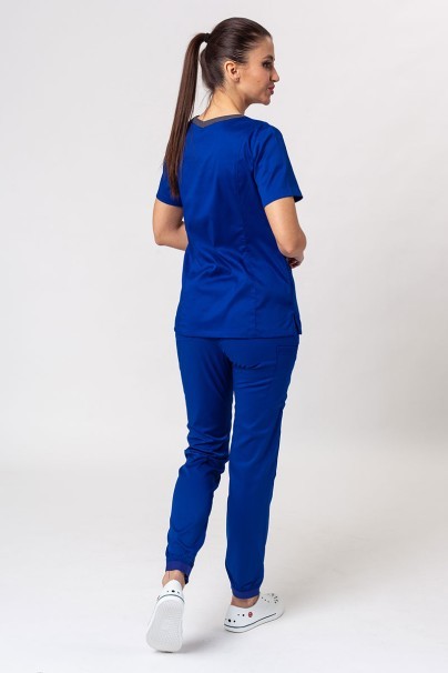 Dámské lékařské kalhoty Maevn Matrix Contrast semi-jogger tmavě modré-6