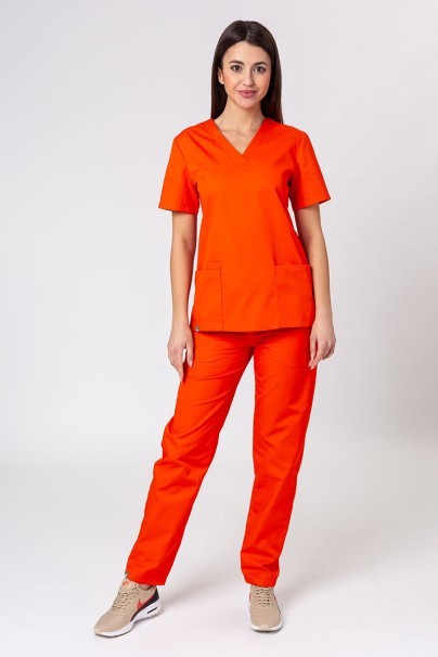 Univerzální lékařské kalhoty Sunrise Uniforms Basic Regular oranžové-4