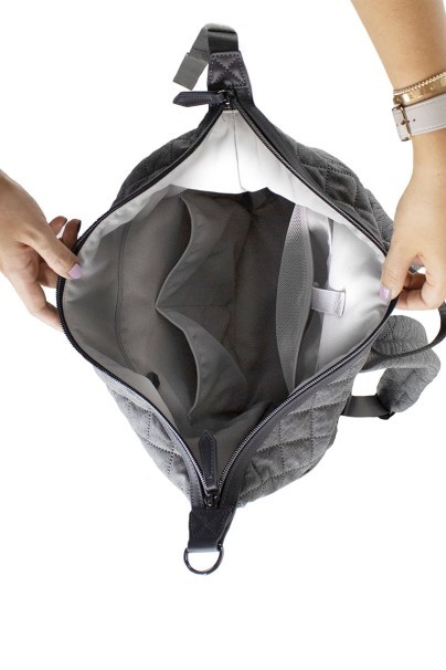 Lékařský batoh/taška Maevn ReadyGo Hobo Bag šedá melanž-7