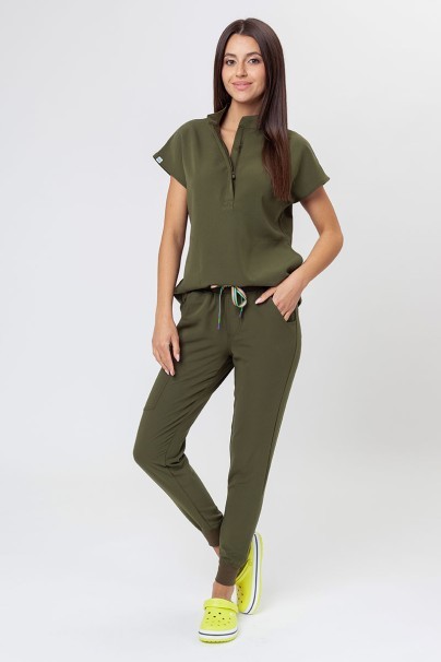 Dámské lékařské kalhoty Uniforms World 518GTK™ Avant Phillip On-Shift olivkové-7