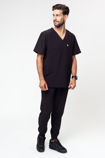 Pánská lékařská halena Uniforms World 309TS™ Louis černá-5