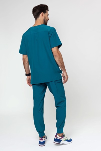 Pánská lékařská halena Uniforms World 309TS™ Louis karaibsky modrá-7