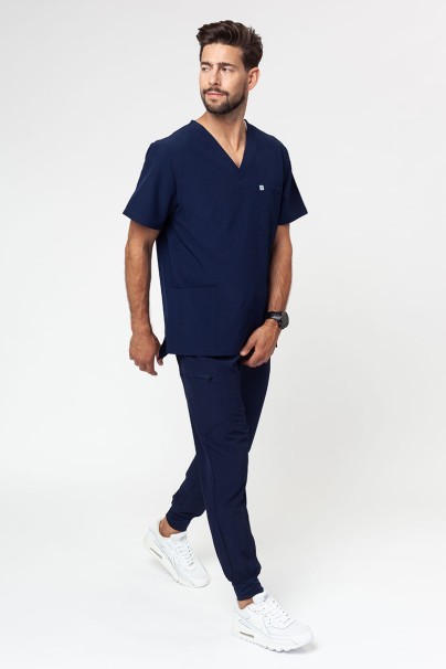 Pánská lékařská halena Uniforms World 309TS™ Louis námořnická modř-6