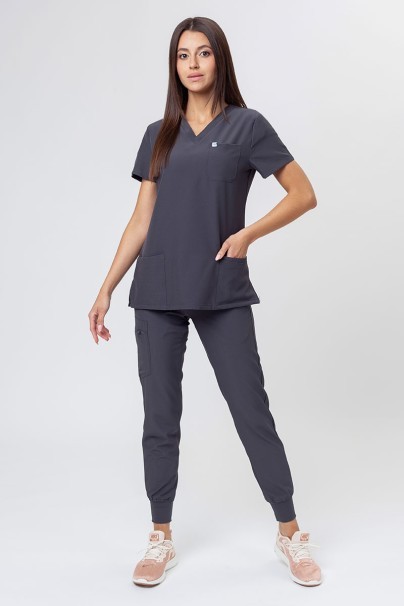 Dámské lékařské kalhoty Uniforms World 309TS™ Valiant šedé-7