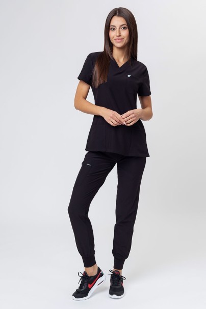 Dámské lékařské kalhoty Uniforms World 309TS™ Valiant černé-7