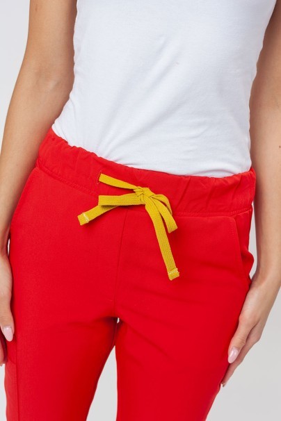 Lékařská souprava Sunrise Uniforms Premium (halena Joy, kalhoty Chill) šťavnatá červená-9