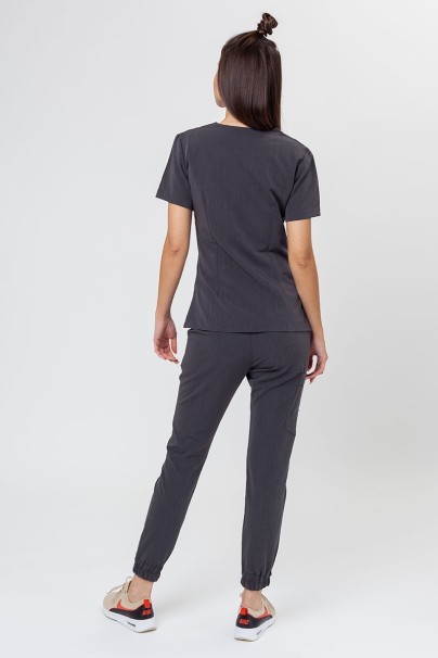 Dámské lékařské kalhoty Sunrise Uniforms Premium Chill jogger grafitové-8