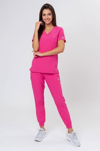 Lékařské dámské kalhoty Maevn Momentum jogger růžové-6