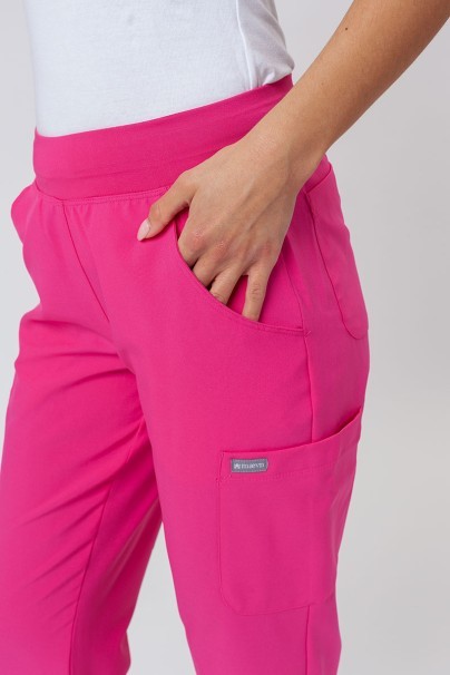 Lékařské dámské kalhoty Maevn Momentum jogger růžové-3