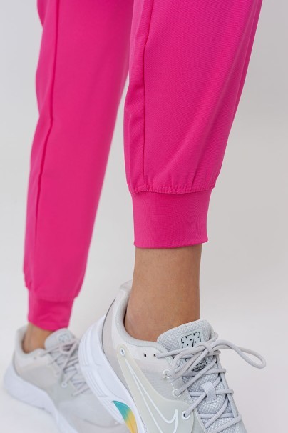 Lékařská dámská souprava Maevn Momentum (halena Asymetric, kalhoty jogger) růžová-14