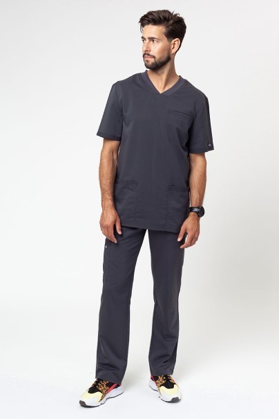 Pánská lékařská halena Dickies Balance Men V-neck šedá-6