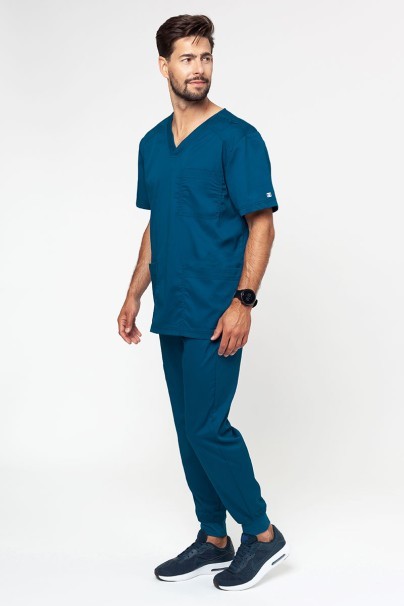 Lékařské kalhoty Maevn Matrix Men jogger karaibsky modré-6