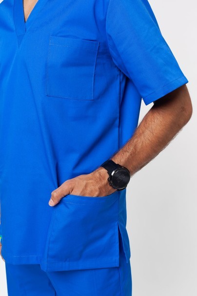 Pánská lékařská souprava Sunrise Uniforms královsky modrá-5