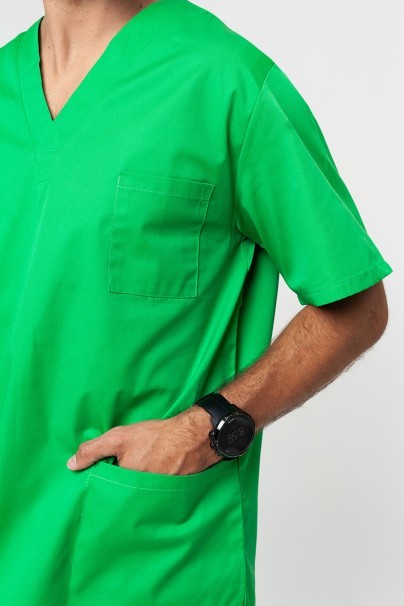 Pánská lékařská halena Sunrise Uniforms zelené jablko-3