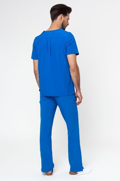 Pánské kalhoty Adar Slim Leg Cargo královsky modré-8