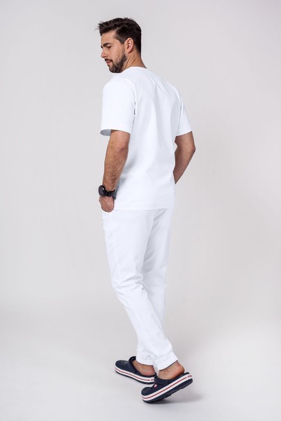 Pánské kalhoty Sunrise Uniforms Premium Select bílé-7
