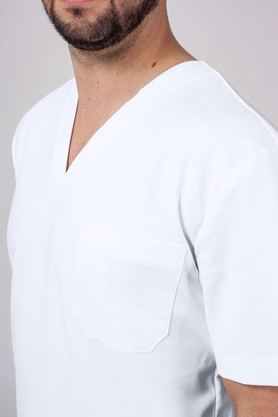 Lékařská souprava Sunrise Uniforms Premium Men (halena Dose, kalhoty Select) bílá-5