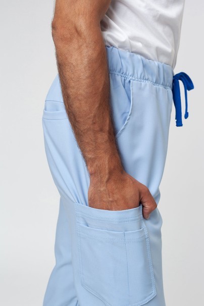 Lékařská souprava Sunrise Uniforms Premium Men (halena Dose, kalhoty Select) blankytně modrá-9