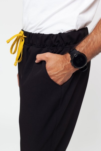 Lékařská souprava Sunrise Uniforms Premium Men (halena Dose, kalhoty Select) černá-10