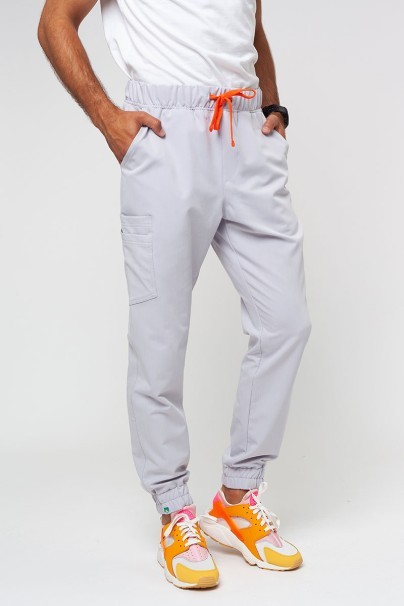 Lékařská souprava Sunrise Uniforms Premium Men (halena Dose, kalhoty Select) světle šedá-6