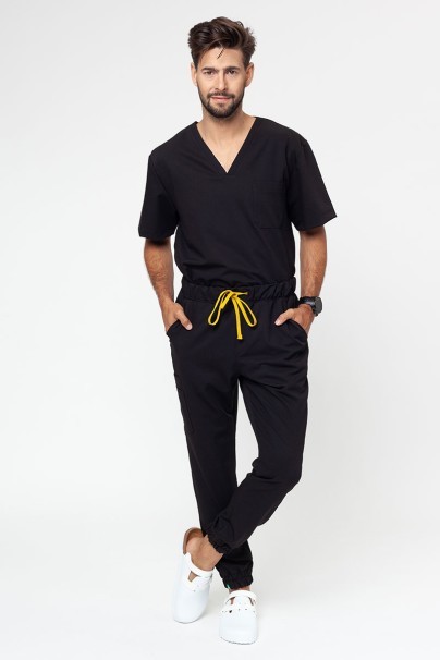 Pánské kalhoty Sunrise Uniforms Premium Select černé-7