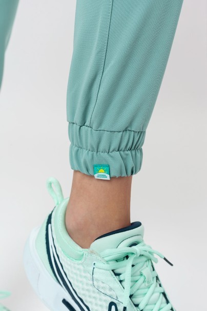 Dámské lékařské kalhoty Sunrise Uniforms Premium Chill jogger aqua-5