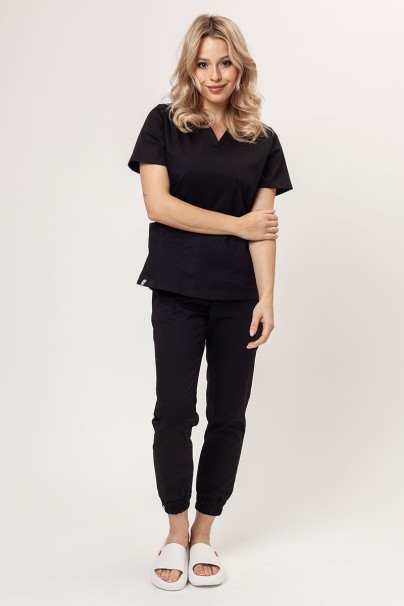 Dámské lékařské kalhoty Sunrise Easy FRESH jogger černé-5