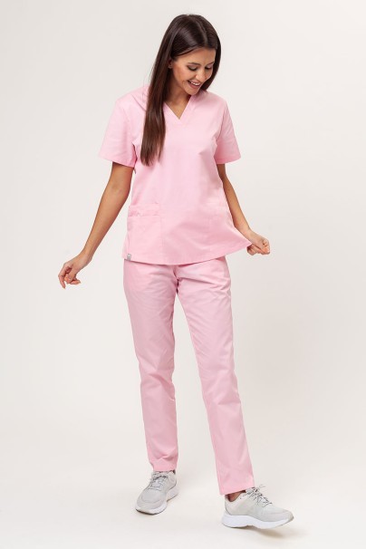 Dámské lékařské kalhoty Sunrise Basic Regular FRESH světle růžové-5