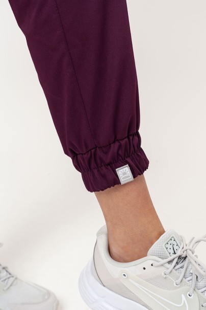 Dámská lékařská souprava Sunrise Basic Jogger FRESH burgundová-11