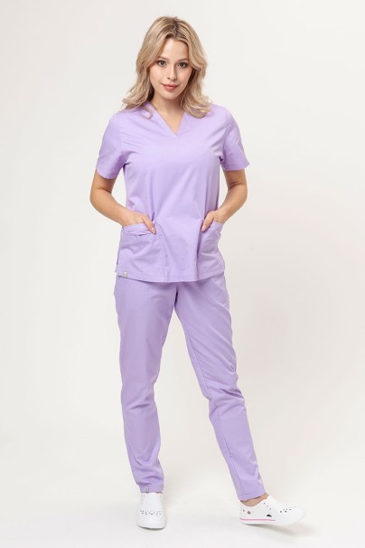 Dámské lékařské kalhoty Sunrise Basic Regular FRESH levandulové-3
