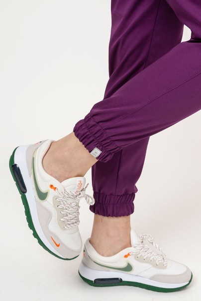 Dámská lékařská souprava Sunrise Basic Jogger FRESH švestková-10